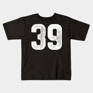 Rough Number 39 Kids T-Shirt